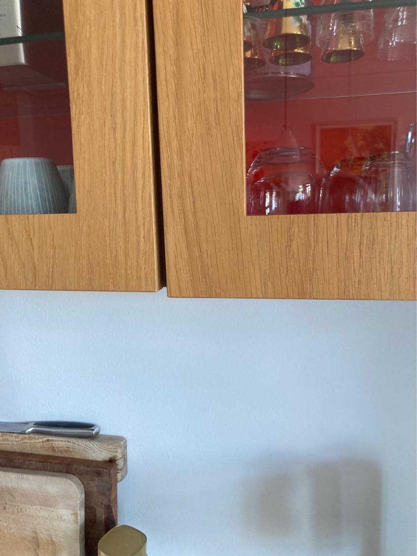 Montering af dækbræt + rette køkkenlåge