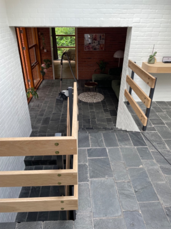 Rensning af naturskifferfliser