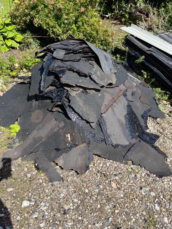 Bortkørsel af tagpap