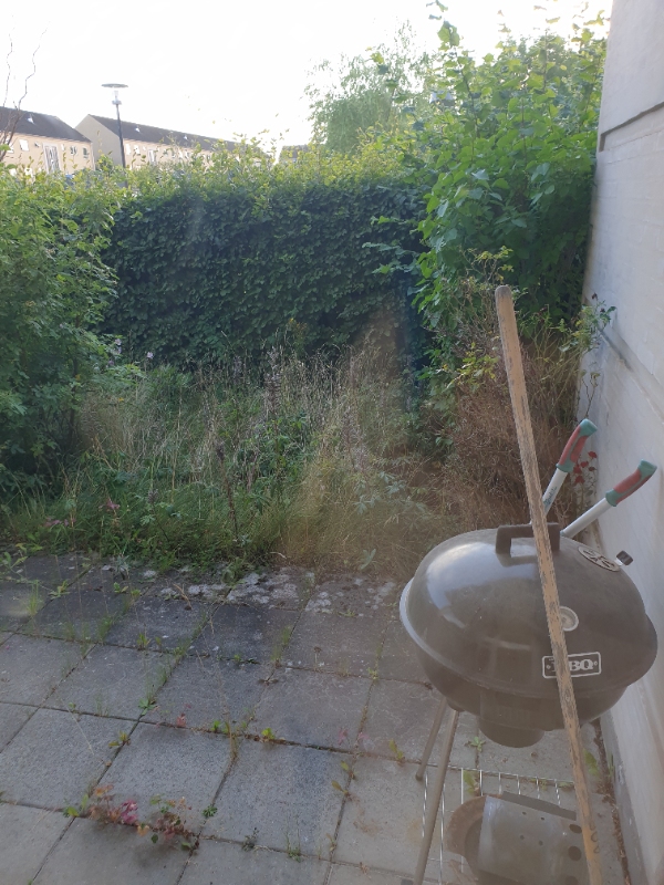 Ordning af lille have