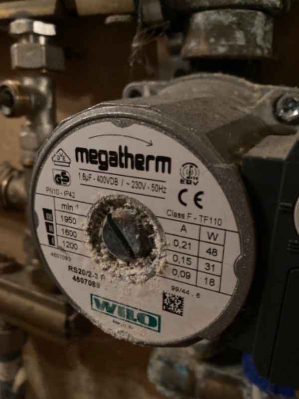 Udskiftning af cirkulationspumpe