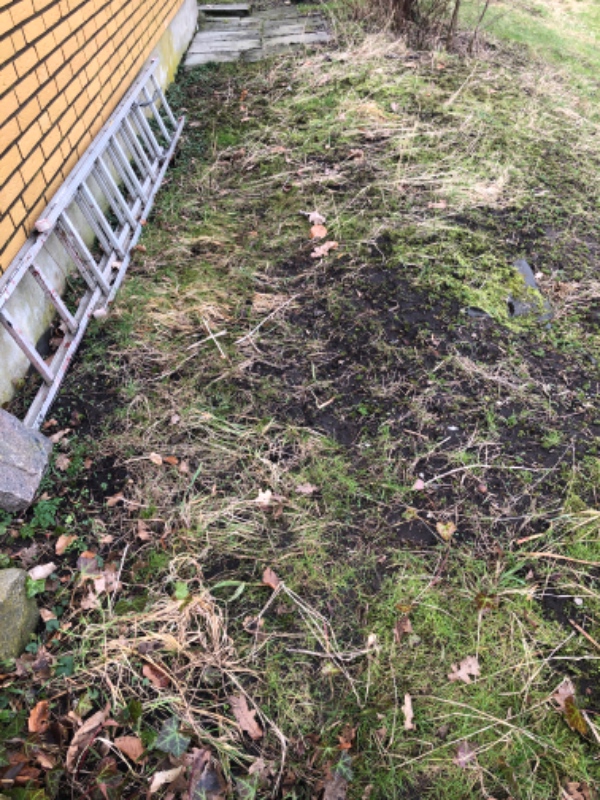 Fjerne haveaffald/grene