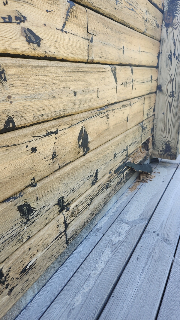 Udskiftning af rådne bjælker