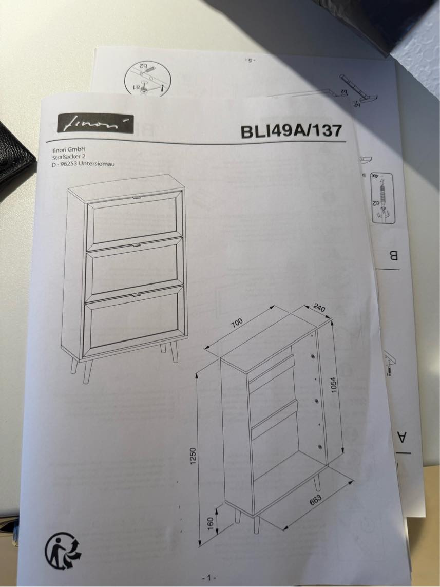 Samle lille skab til gang