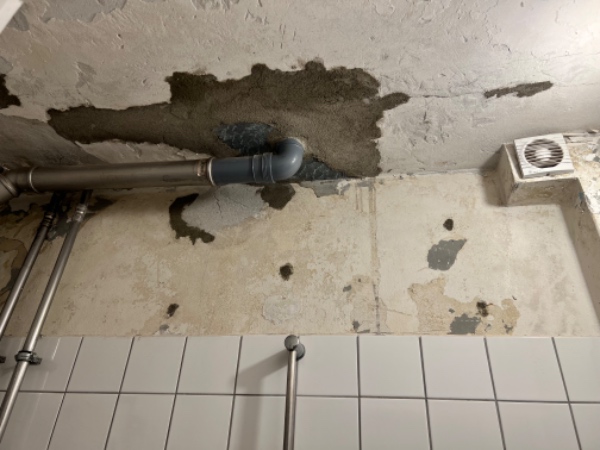 Spartling og tapetsering af badeværelse