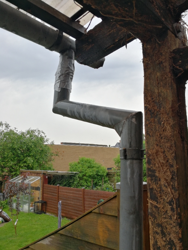 Tagrende og nedløbsrør reparation