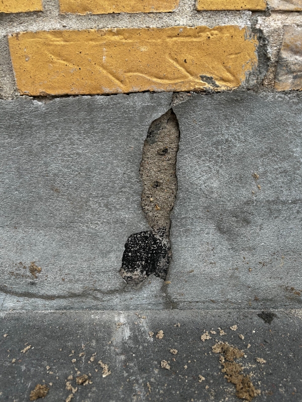 Murerarbejde - afskalninger, reparation