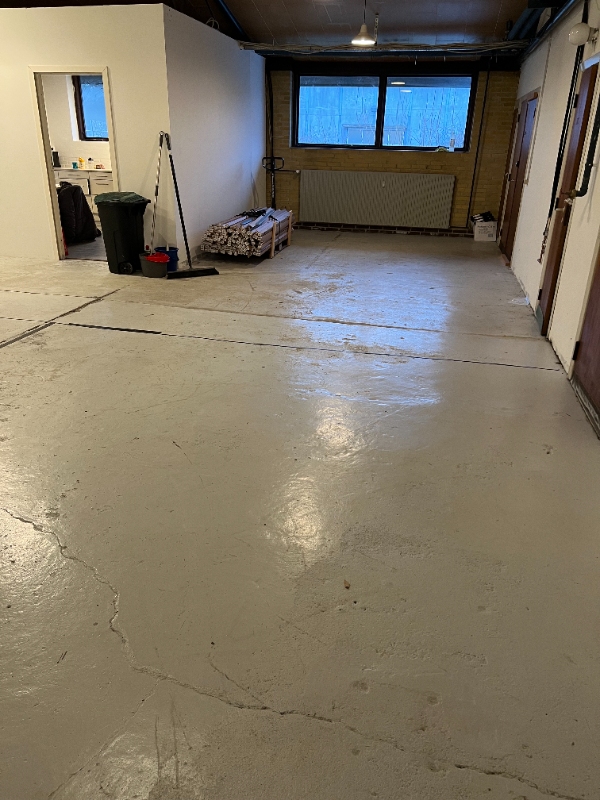 Lægning af Epoxy Gulv
