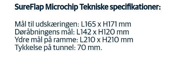 Kattelem I dobbelt murstensvæg