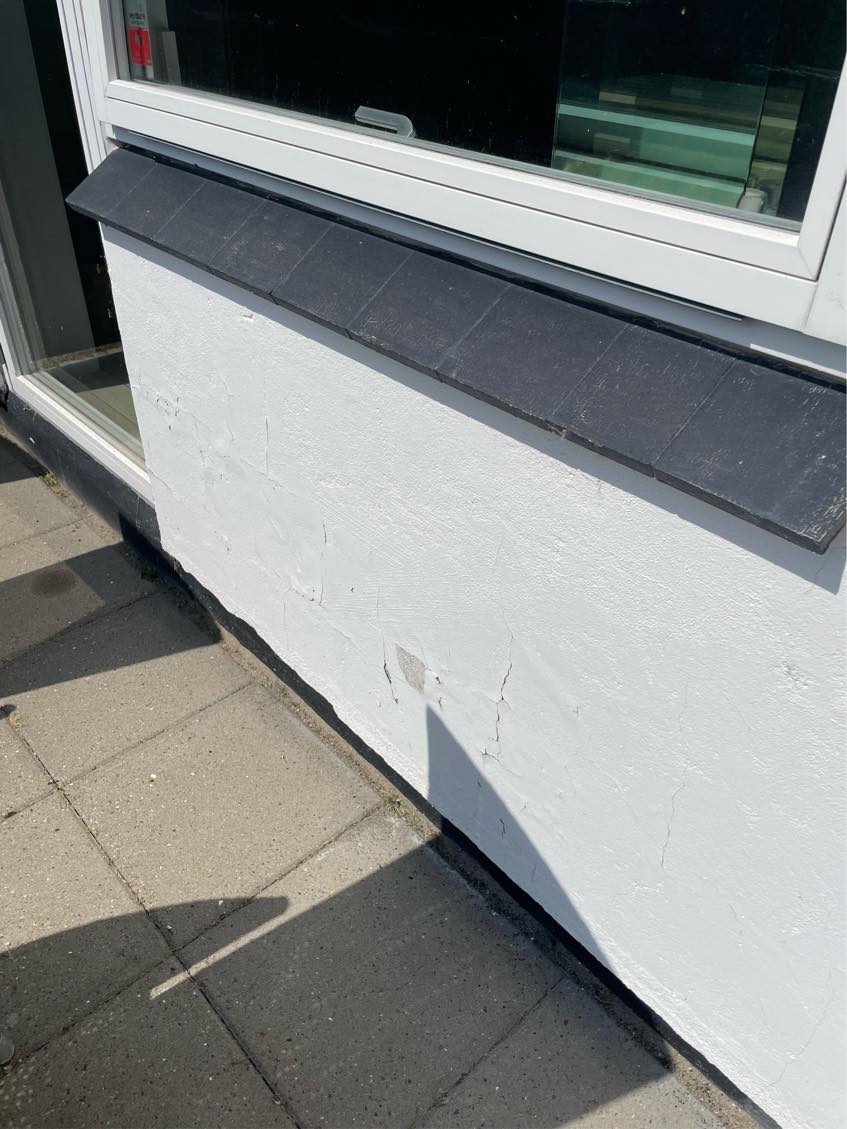 Pudsning af vægge udvendigt