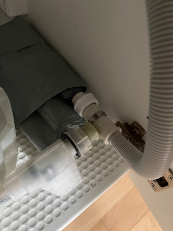 Tilslutning af opvaskemaskine