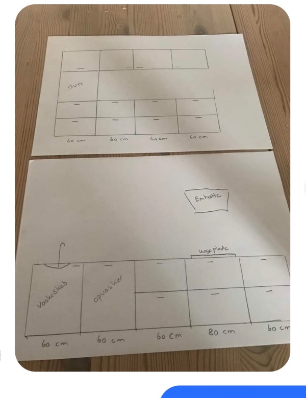 Køb af køkken og montering
