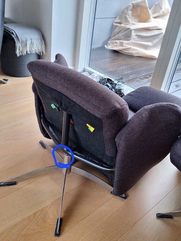 Svejsning af stel til lænestol