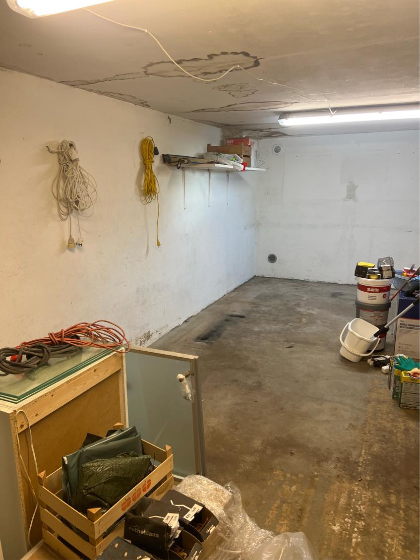 Spartle og male garage