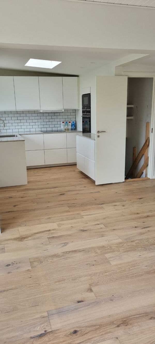 Hovedrengøring efter ombygning