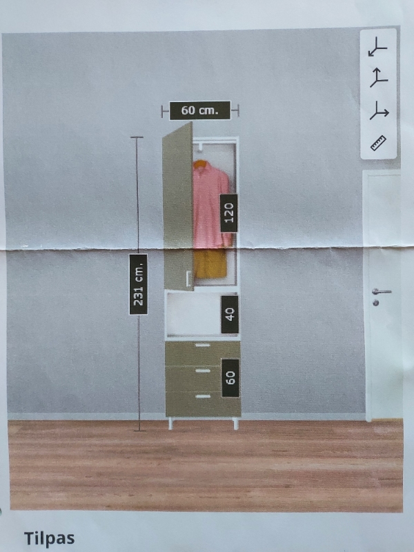 Samler 2 reoler fra IKEA