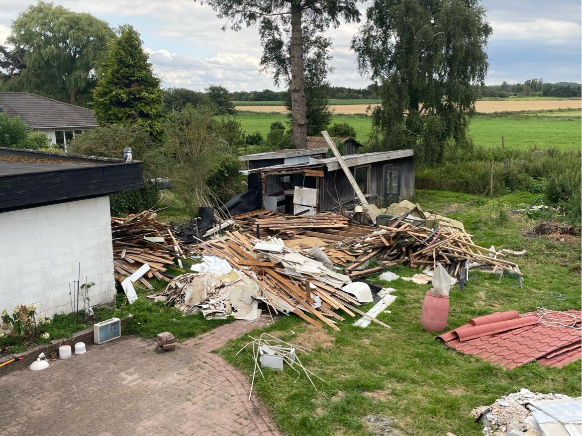 Bortskaffelse af byggeaffald