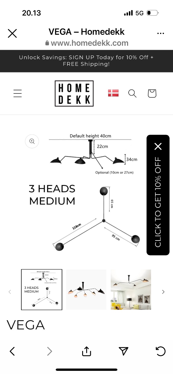 Opsætning af to lamper og samle et Ikeaskab