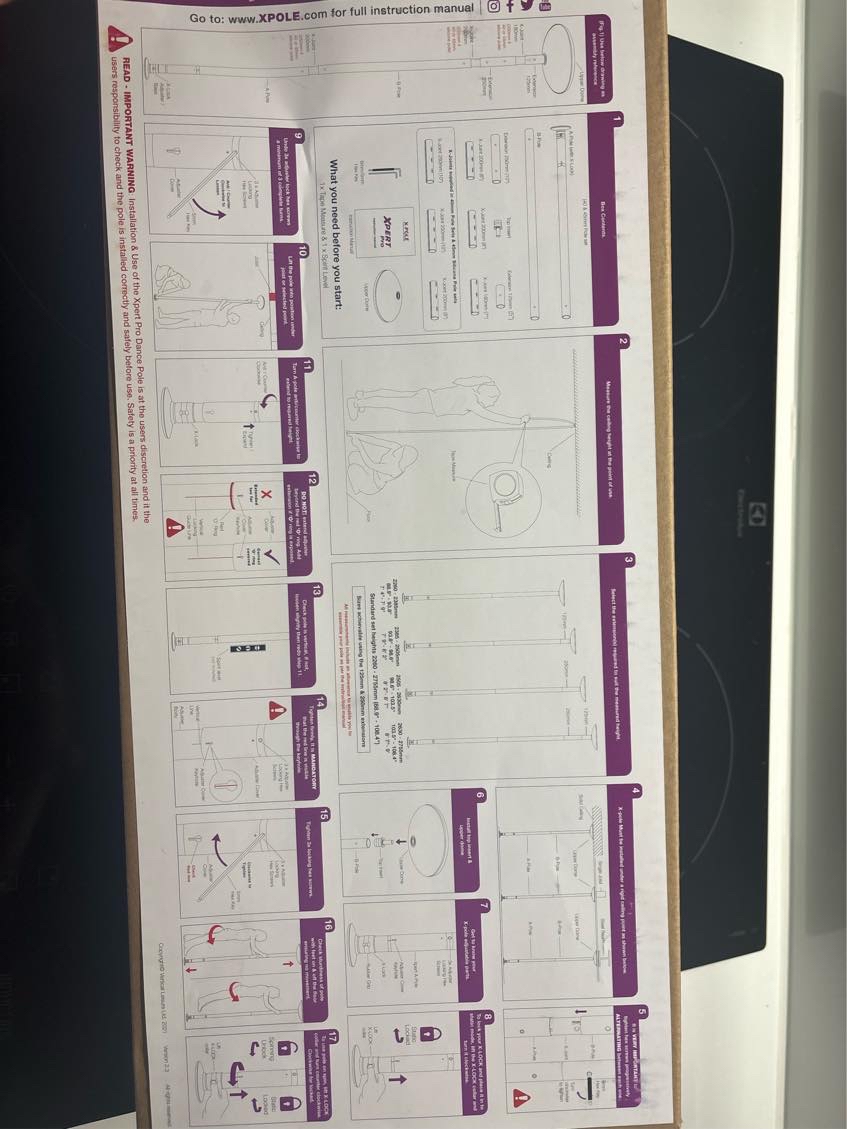 Hjælp til at samle min pole stang