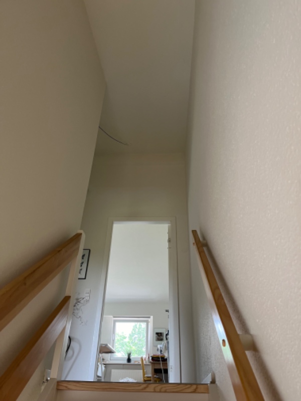 Udskiftning af loftslampe