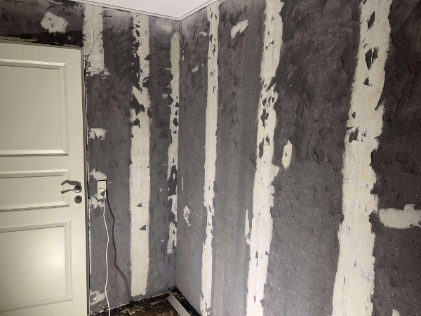 Spartel af værelse på 8m2