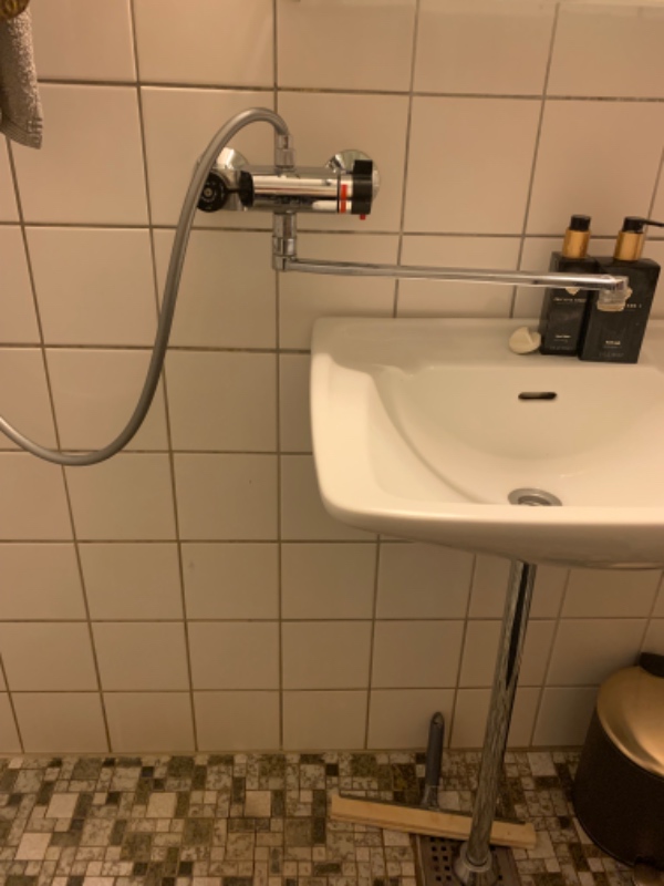 Installering af vaskemaskine