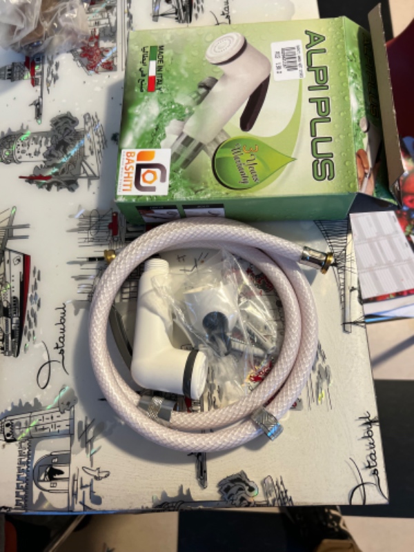 Monterering af toilet douche