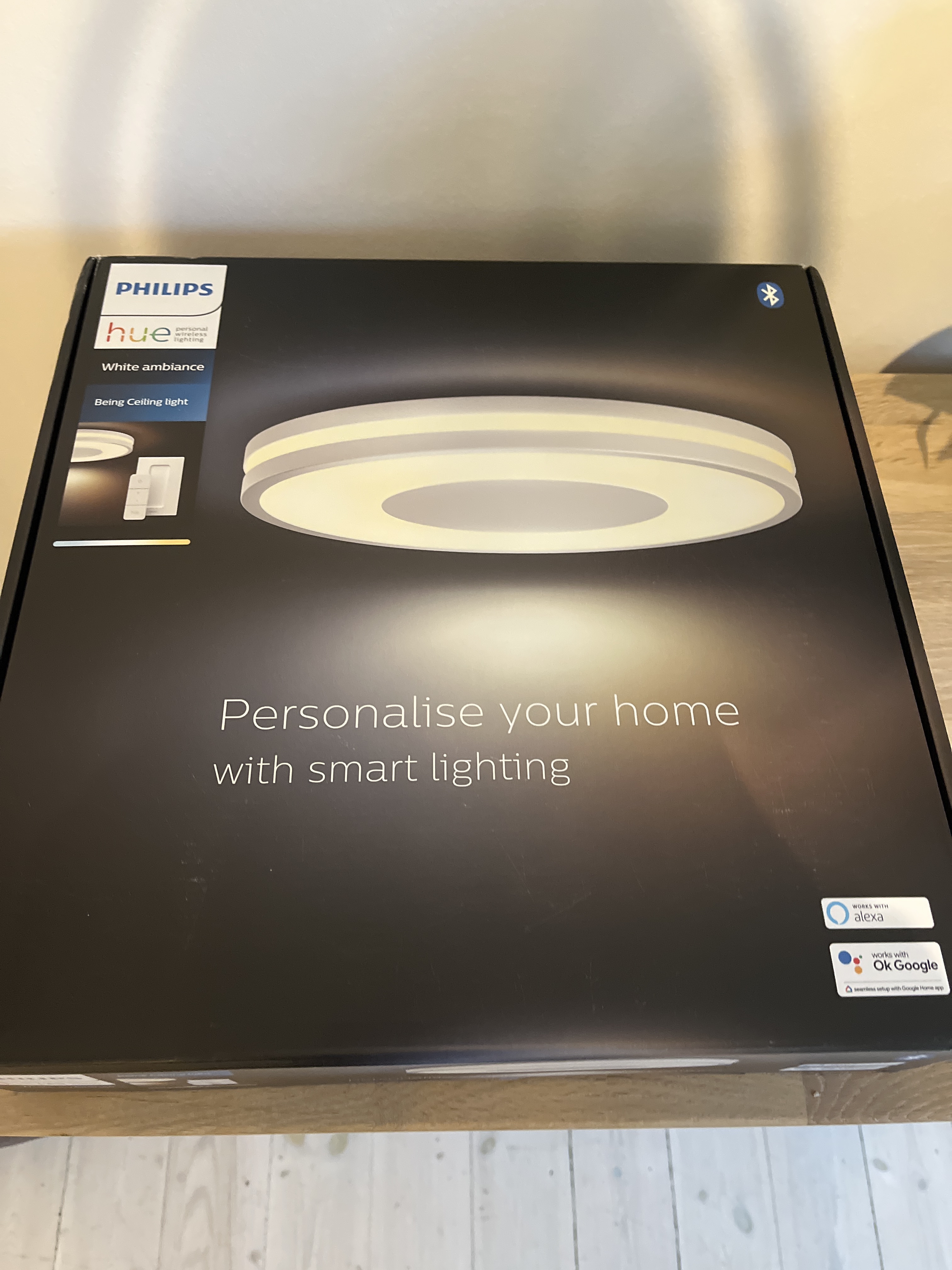 Opsætte lampe pænt