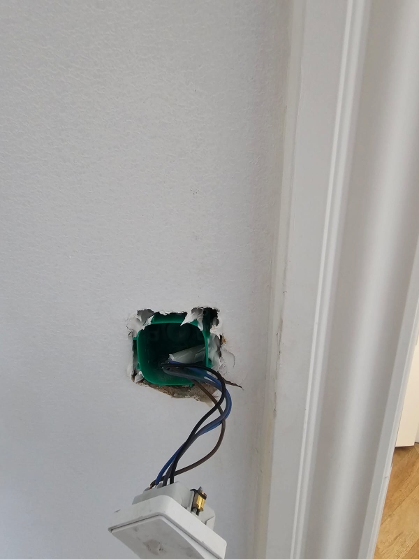 Fyldning før tømrerarbejde