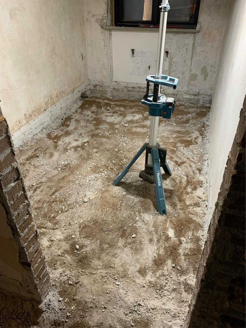 Opgravet og flyttet 15m3 jord