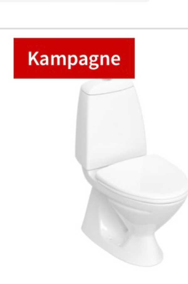 Udskiftning af toilet