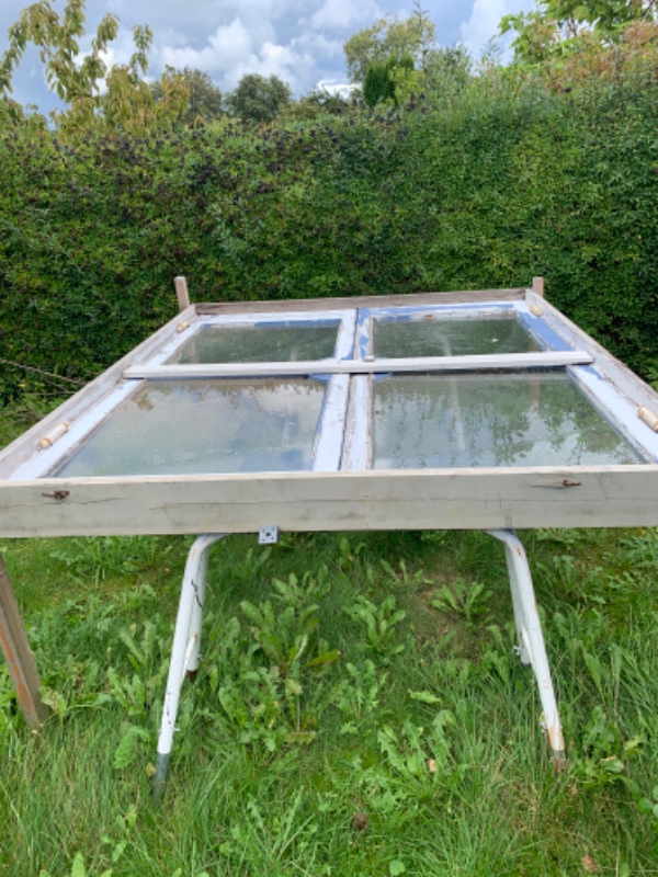 Montering af terrassedør i en kolonihavehus