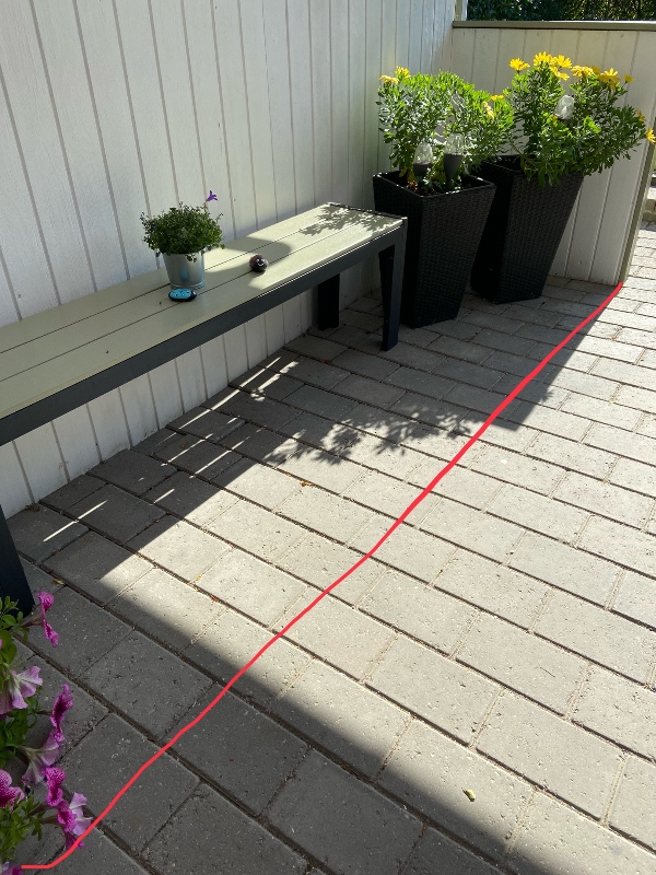 Fliser rettes/skæres + fikse nedløbsrør