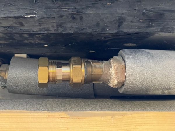 Opsætning af en udendørsvandhane - VVS opgave.