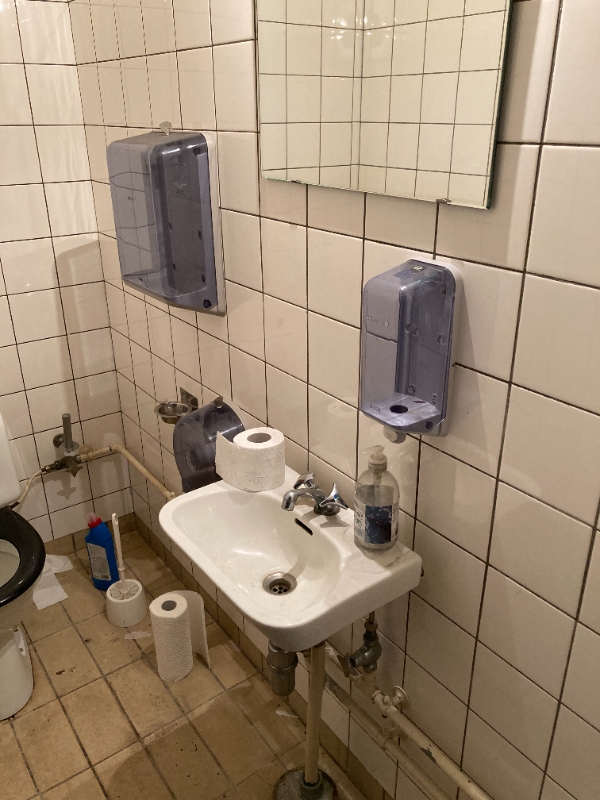 Grundig rengøring af toilet / toiletrum.