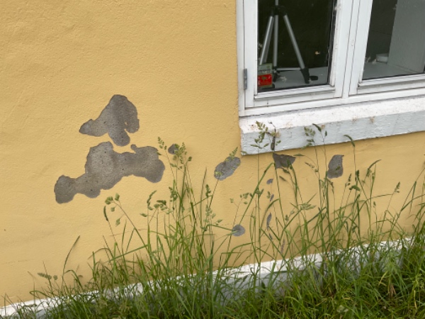 Reparation af sydmur