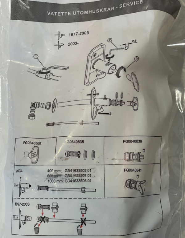 Opsætning af en udendørsvandhane - VVS opgave.