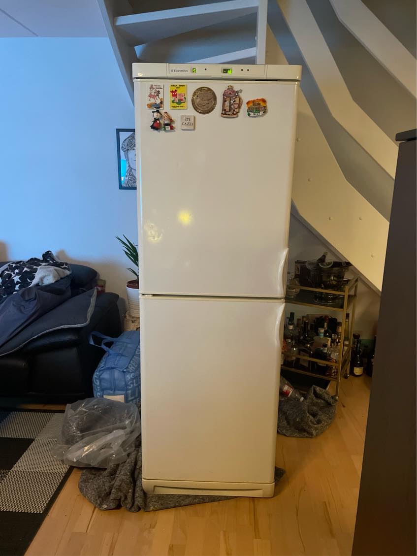 Bortskaffelse af køleskab