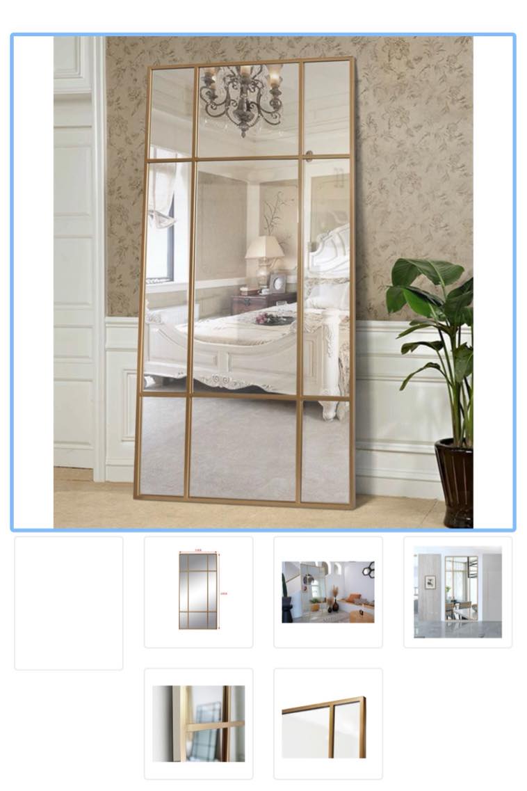 Hjælp til montering af New Yorker spejl på væggen