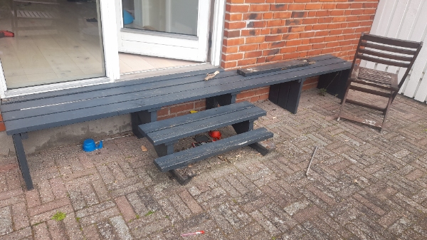 Reparation/eller opbygning af ny terassenedgang