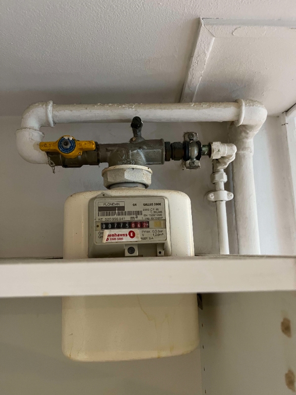 afmontering af gaskomfur