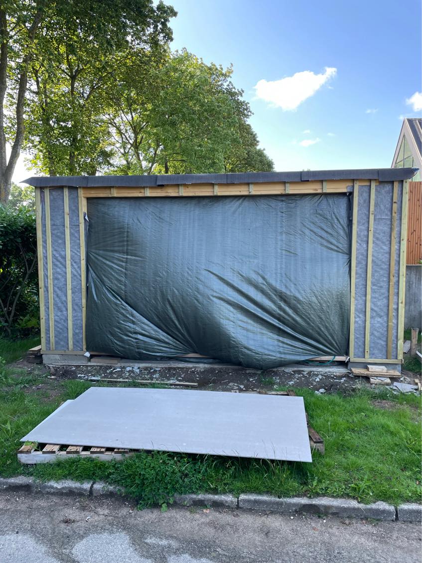 Færdiggørelse af garage