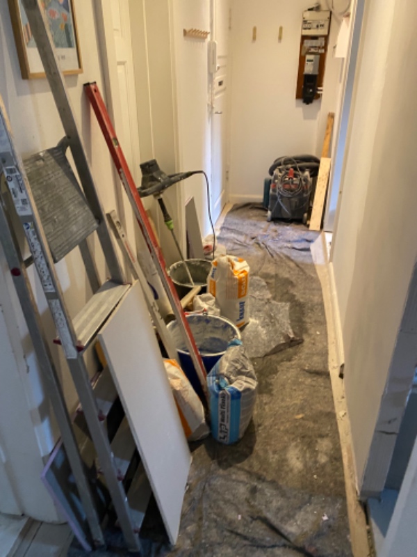 Maling af gang ca 6 kvm