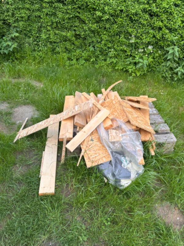 Affaldsfjerning i kolonihave