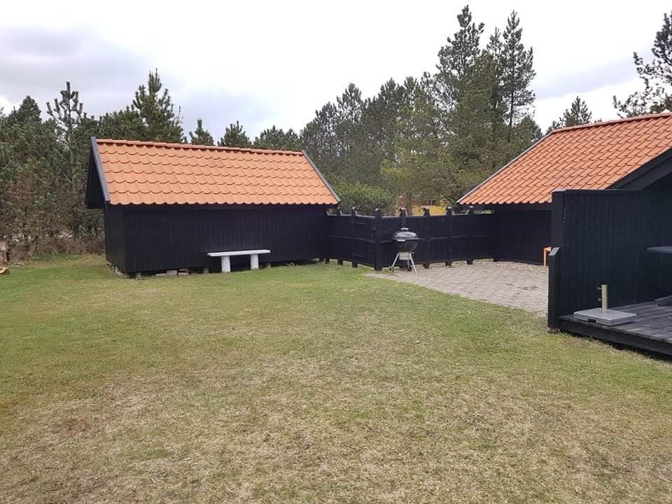 Malet sommerhuset