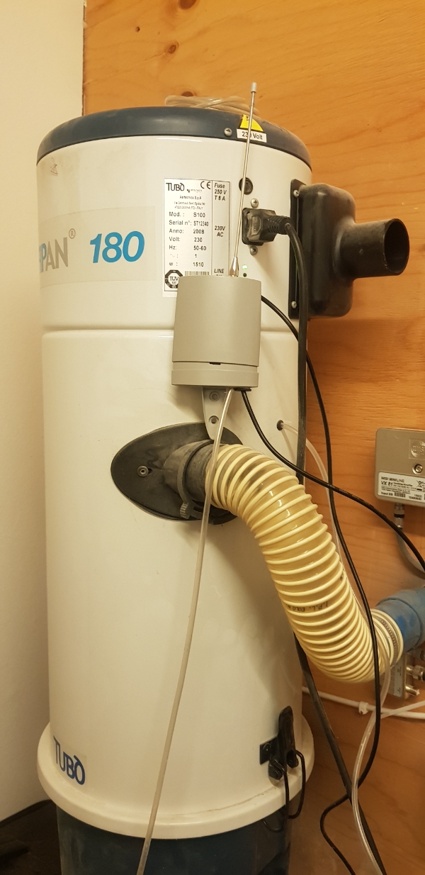 Min integreret støvsuger vil ikke starte