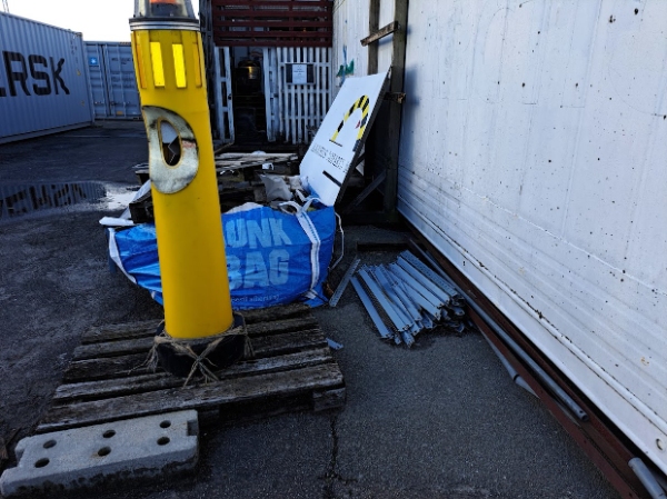 Afhentning af storskrald v. Aarhus Søfartsmuseum