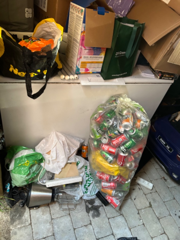 Flytte kummefryser til hunnerup genbrugsplads