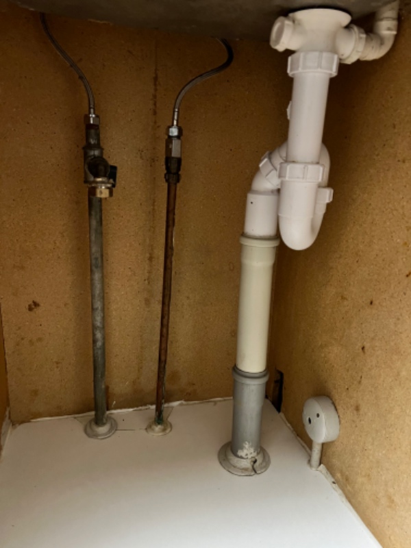 Tilslutning af opvaskemaskine