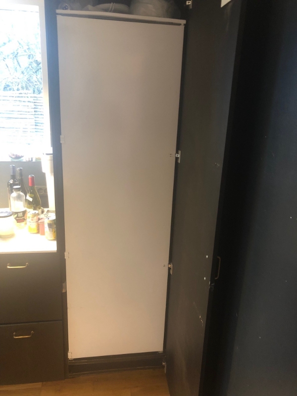 reparation af indbygget køleskab